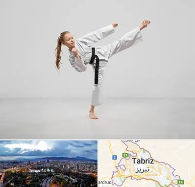 باشگاه کاراته بانوان در تبریز