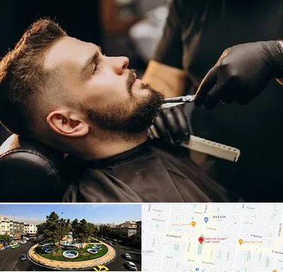 آرایشگاه مردانه در هفت حوض