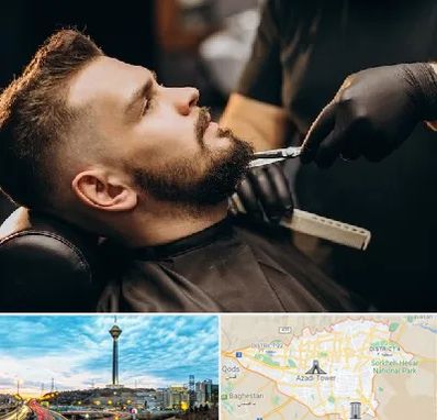 آرایشگاه مردانه در تهران