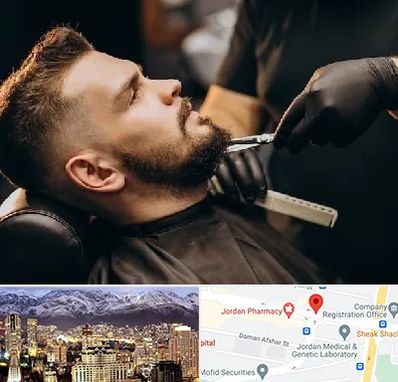 آرایشگاه مردانه در جردن 