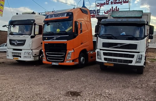 نمایشگاه کامیون بابایی