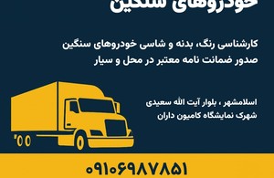 کارشناس تخصصی خودروهای سنگین امیر