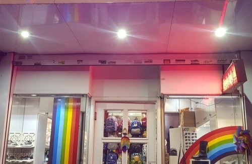 کفش کودک رنگین کمان