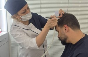 اسکالپ تراپی  عارفه باقری 