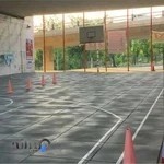 زمین استریت بال مدرسه بسکتبال مهران