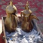 قهوه عربی و زعفران ابویوسف