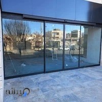 جوشکاری سیاروتعمیردرب اتوماتیک شیشه ای صفری