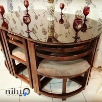 میز ناهار خوری چوبکده نشیمن