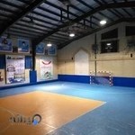 سالن ورزشی بانک ملی فوتسال چمن فوتبال