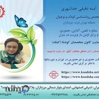 متخصص روانشناسی کودک و نوجوان خوب در غرب تهران، شهر مجازی کودشا، دکتر آمنه دقیقی