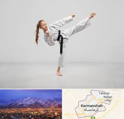 باشگاه کاراته بانوان در کرمانشاه