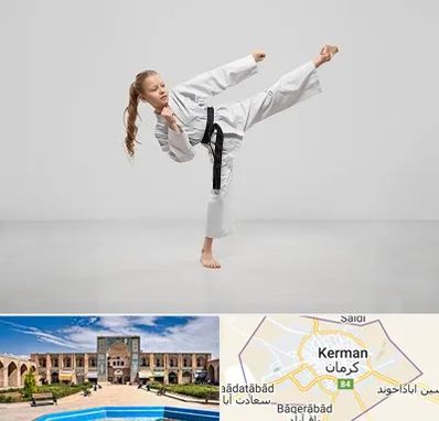 باشگاه کاراته بانوان در کرمان