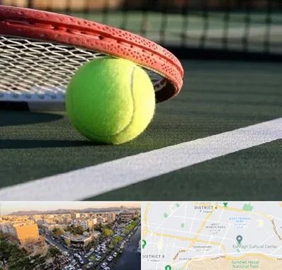 زمین تنیس در تهرانپارس