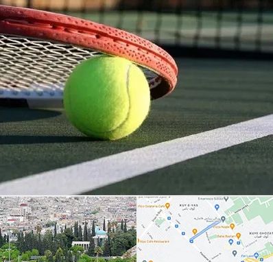 زمین تنیس در محلاتی شیراز