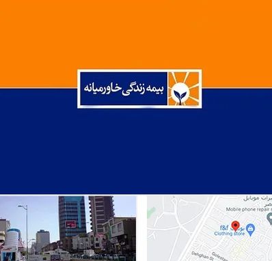 بیمه خاورمیانه در چهارراه طالقانی کرج