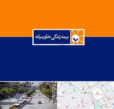 بیمه خاورمیانه در خیابان زند شیراز