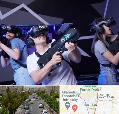 بازی واقعیت مجازی در شهران 