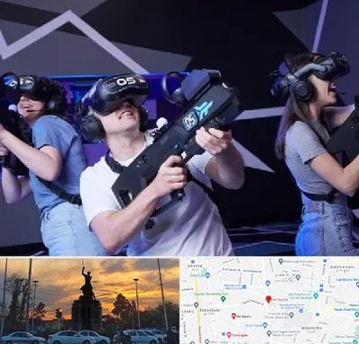 بازی واقعیت مجازی در میدان حر 