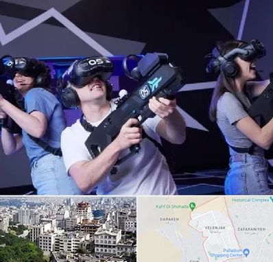 بازی واقعیت مجازی در ولنجک 