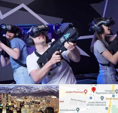 بازی واقعیت مجازی در جردن 