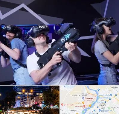 بازی واقعیت مجازی در کیانپارس اهواز