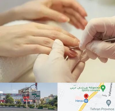 فروشگاه ابزار مانیکور و پدیکور در هروی 