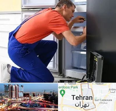 تعمیر یخچال در صادقیه تهران