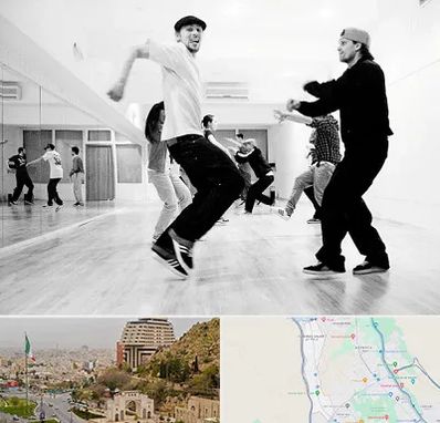 کلاس رقص آقایان در فرهنگ شهر شیراز