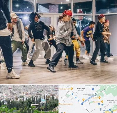 کلاس رقص هیپ هاپ در محلاتی شیراز