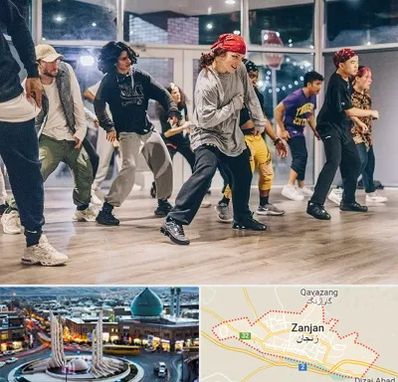 کلاس رقص هیپ هاپ در زنجان