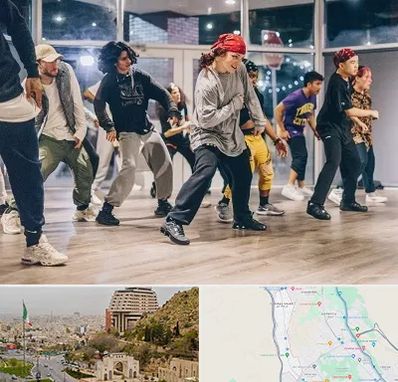 کلاس رقص هیپ هاپ در فرهنگ شهر شیراز