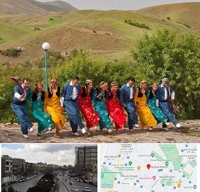 کلاس رقص کردی در بلوار فردوسی مشهد
