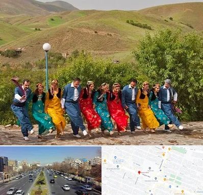 کلاس رقص کردی در بلوار معلم مشهد