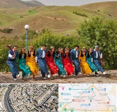 کلاس رقص کردی در شهرک غرب مشهد