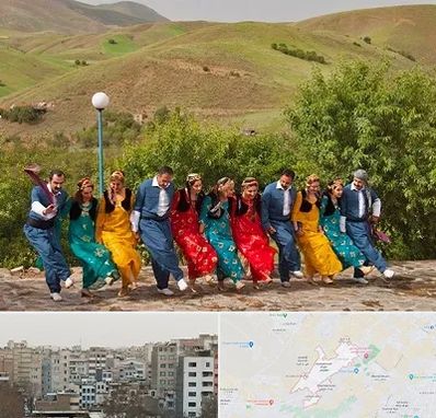 کلاس رقص کردی در محمد شهر کرج