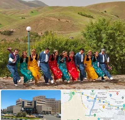 کلاس رقص کردی در صیاد شیرازی مشهد