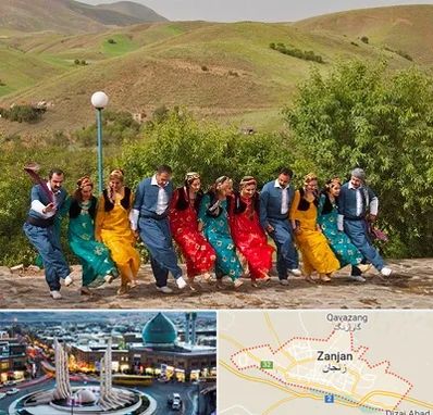 کلاس رقص کردی در زنجان