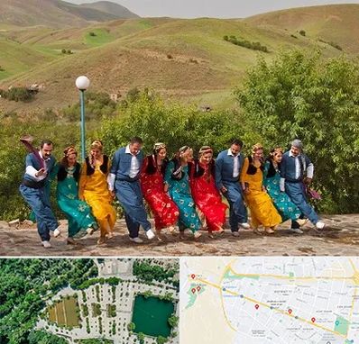 کلاس رقص کردی در وکیل آباد مشهد
