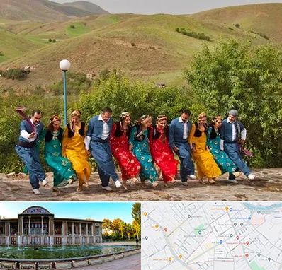 کلاس رقص کردی در عفیف آباد شیراز