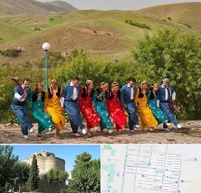 کلاس رقص کردی در مرداویج اصفهان