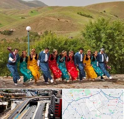 کلاس رقص کردی در ستارخان شیراز