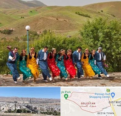 کلاس رقص کردی در شهرک گلستان شیراز