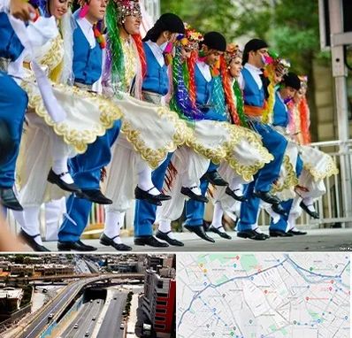 کلاس رقص آذری در ستارخان شیراز