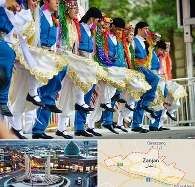 کلاس رقص آذری در زنجان