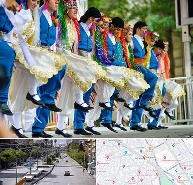 کلاس رقص آذری در خیابان زند شیراز