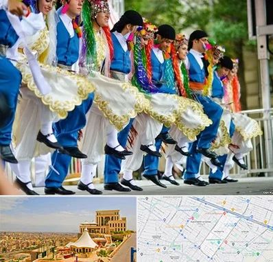 کلاس رقص آذری در هاشمیه مشهد
