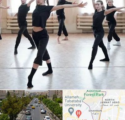 کلاس رقص حرفه ای در شهران 