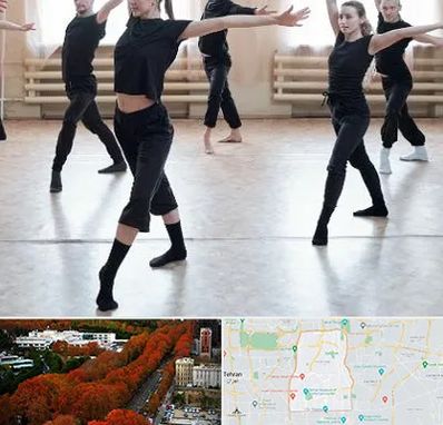 کلاس رقص حرفه ای در منطقه 6 تهران 