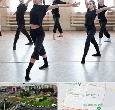 کلاس رقص حرفه ای در تهرانسر 