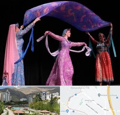 کلاس رقص ایرانی در شهر زیبا 